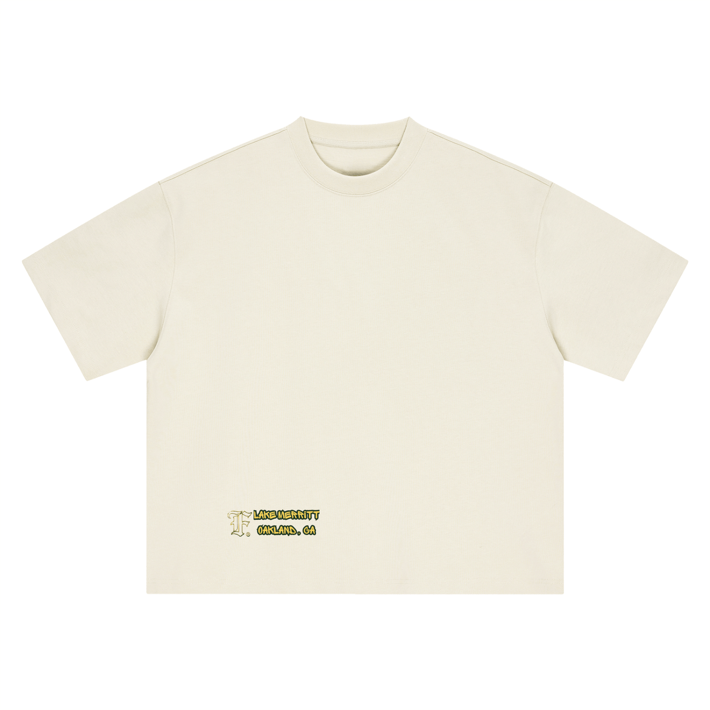 Oaklake: Boxy Oversized T-Shirt - Finna Street Wear bay area streetwear