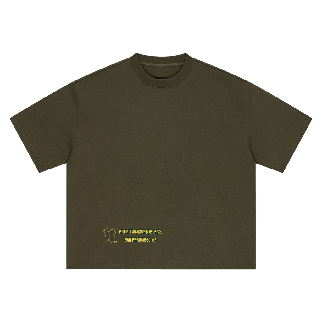 Fromtreasure: Boxy Oversized T-Shirt - Finna Street Wear bay area streetwear