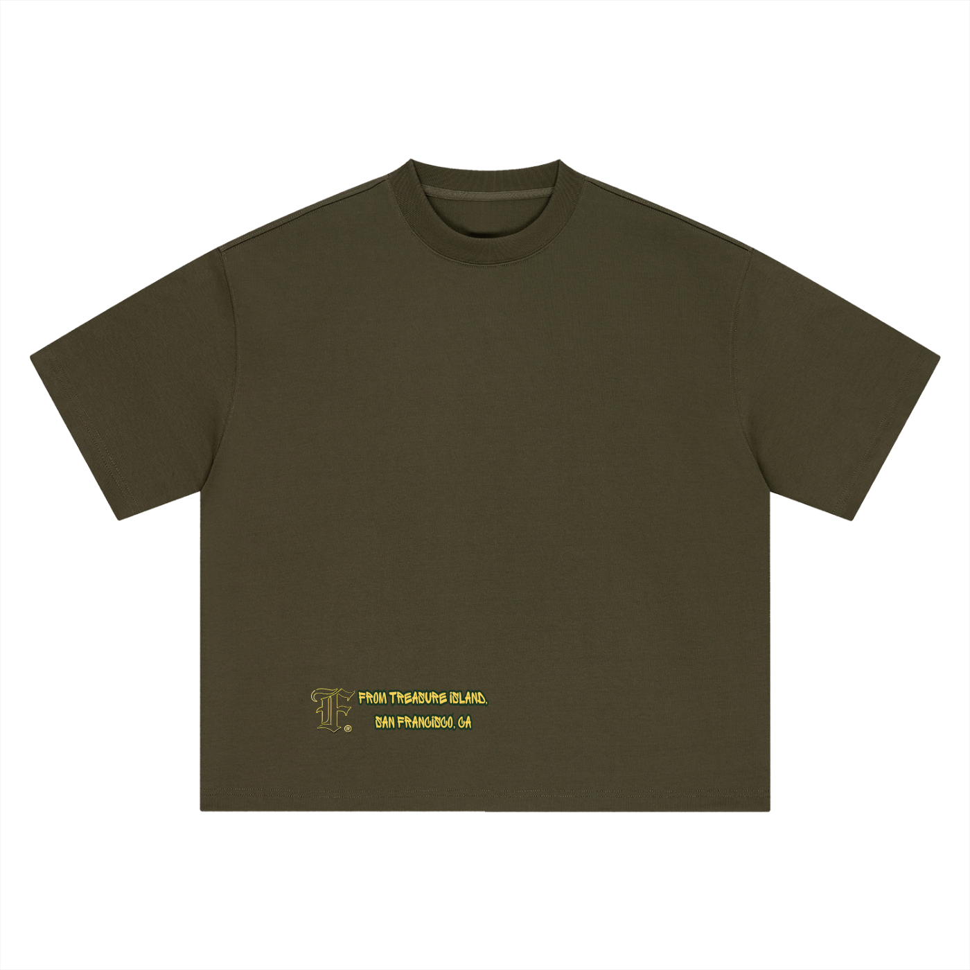 Fromtreasure: Boxy Oversized T-Shirt - Finna Street Wear bay area streetwear