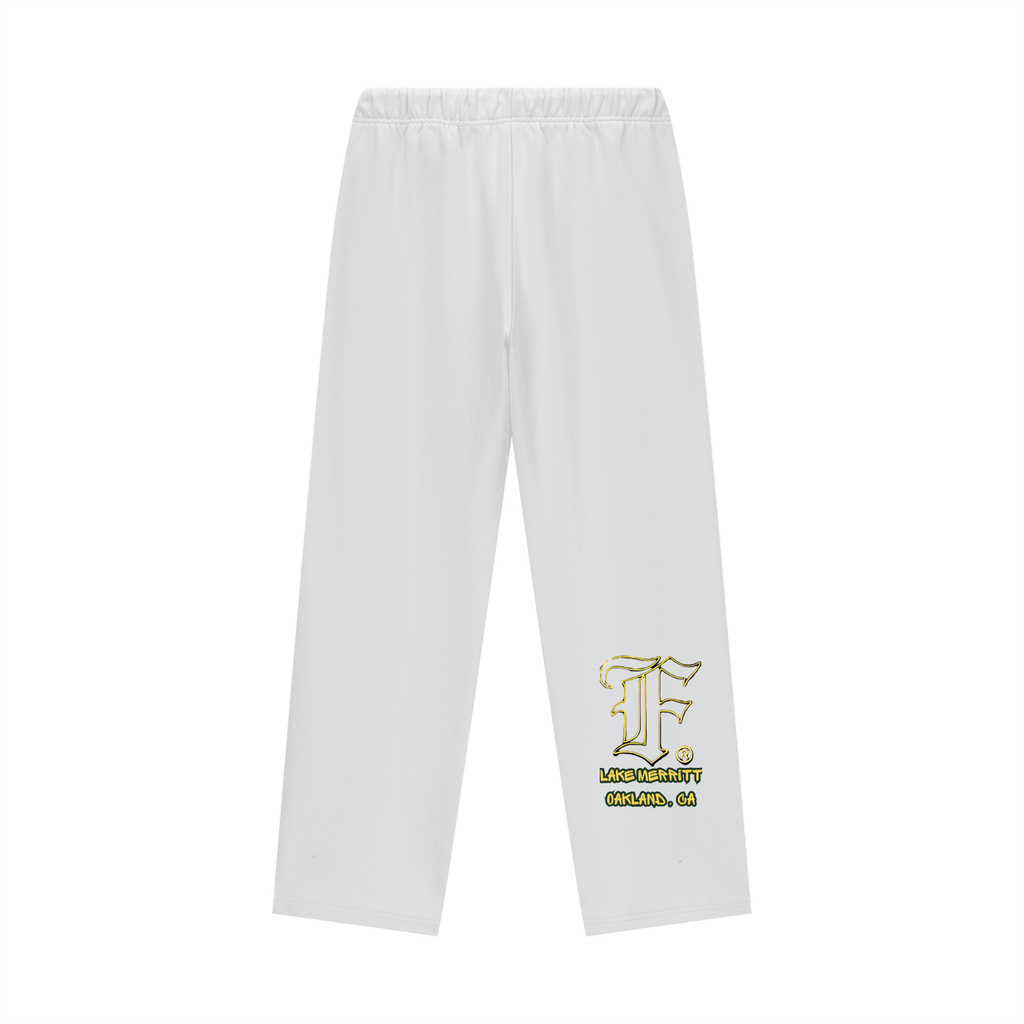 Oaklake: Heavyweight Fleece Straight Leg Pants - Finna Street Wear bay area streetwear
