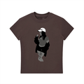 Homegirl: Essential Bodycon Crewneck T-Shirt - Finna Street Wear bay area streetwear