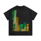 Oakline: Vintage Wash Cotton T-Shirt - Finna Street Wear bay area streetwear