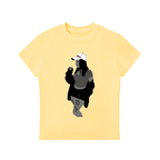 Homegirl: Essential Bodycon Crewneck T-Shirt - Finna Street Wear bay area streetwear