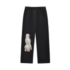 Coldstone: Contrast-Stitched Fleece Sweatpants - Finna Street Wear bay area streetwear