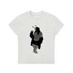 Homegirl: Essential Bodycon Crewneck T-Shirt - Finna Street Wear bay area streetwear