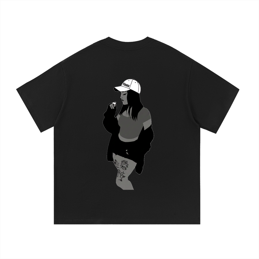 Homegirl: Essential Cotton T-Shirt - Finna Street Wear bay area streetwear