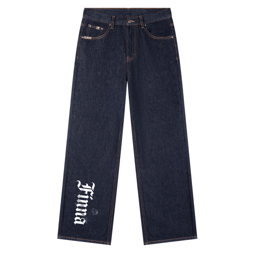 Coldstone: Heavyweight Straight Leg Denim Jeans