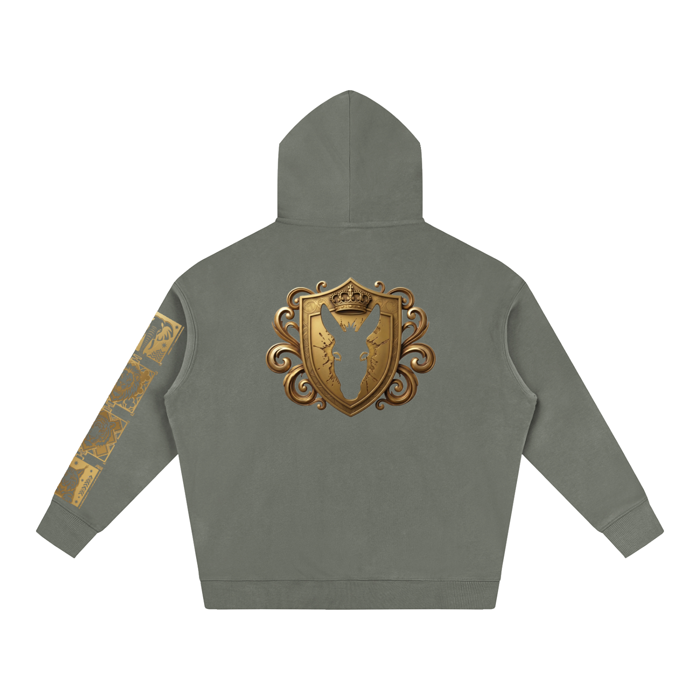 Goldonkey: Oversize Fleeced Hoodie