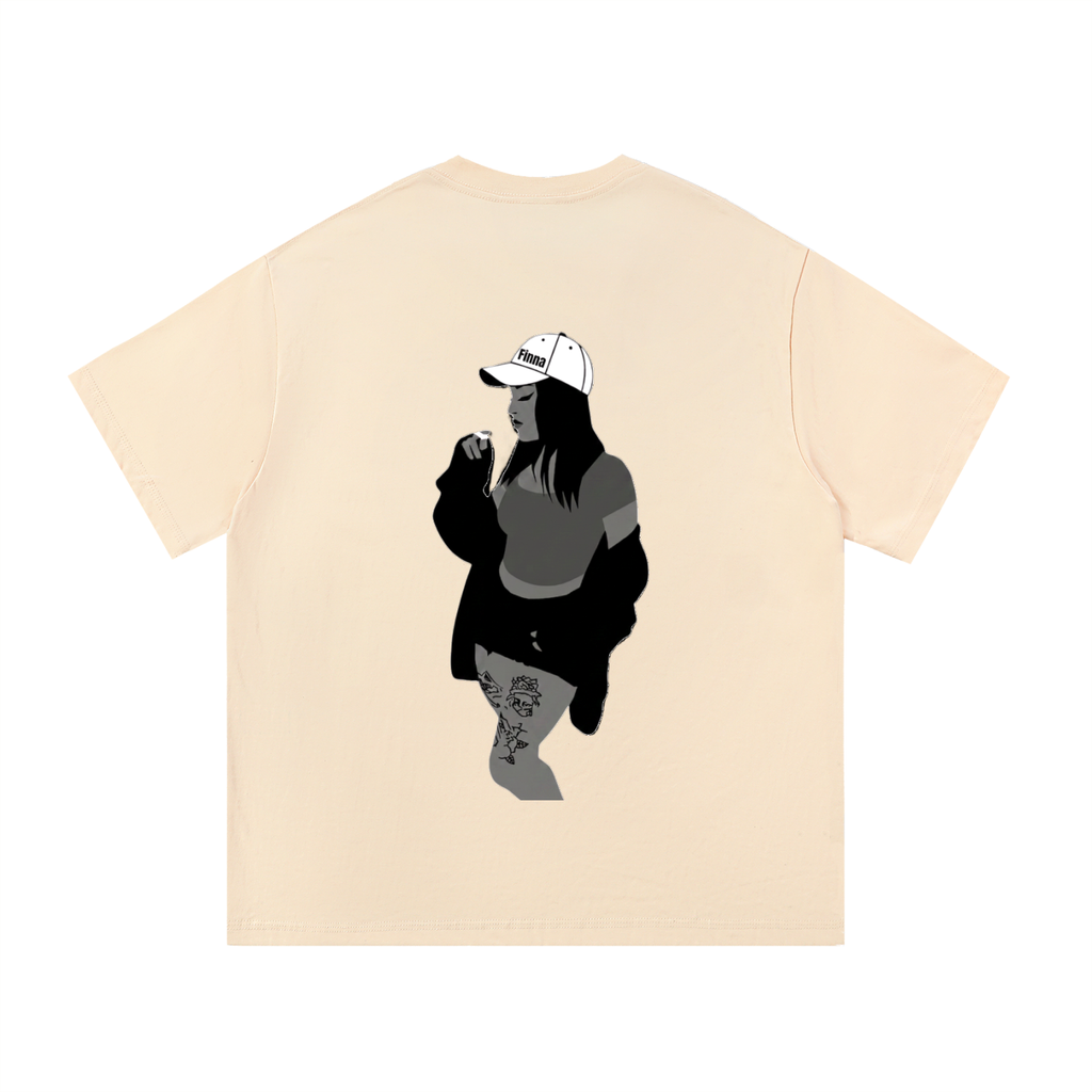 Homegirl: Essential Cotton T-Shirt - Finna Street Wear bay area streetwear