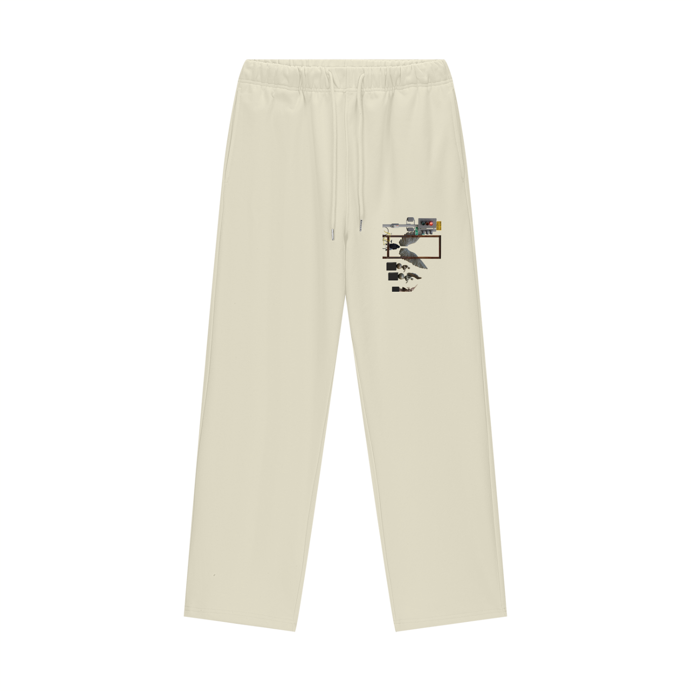 Downsac: Heavyweight Fleece Straight Leg Pants - Finna Street Wear bay area streetwear