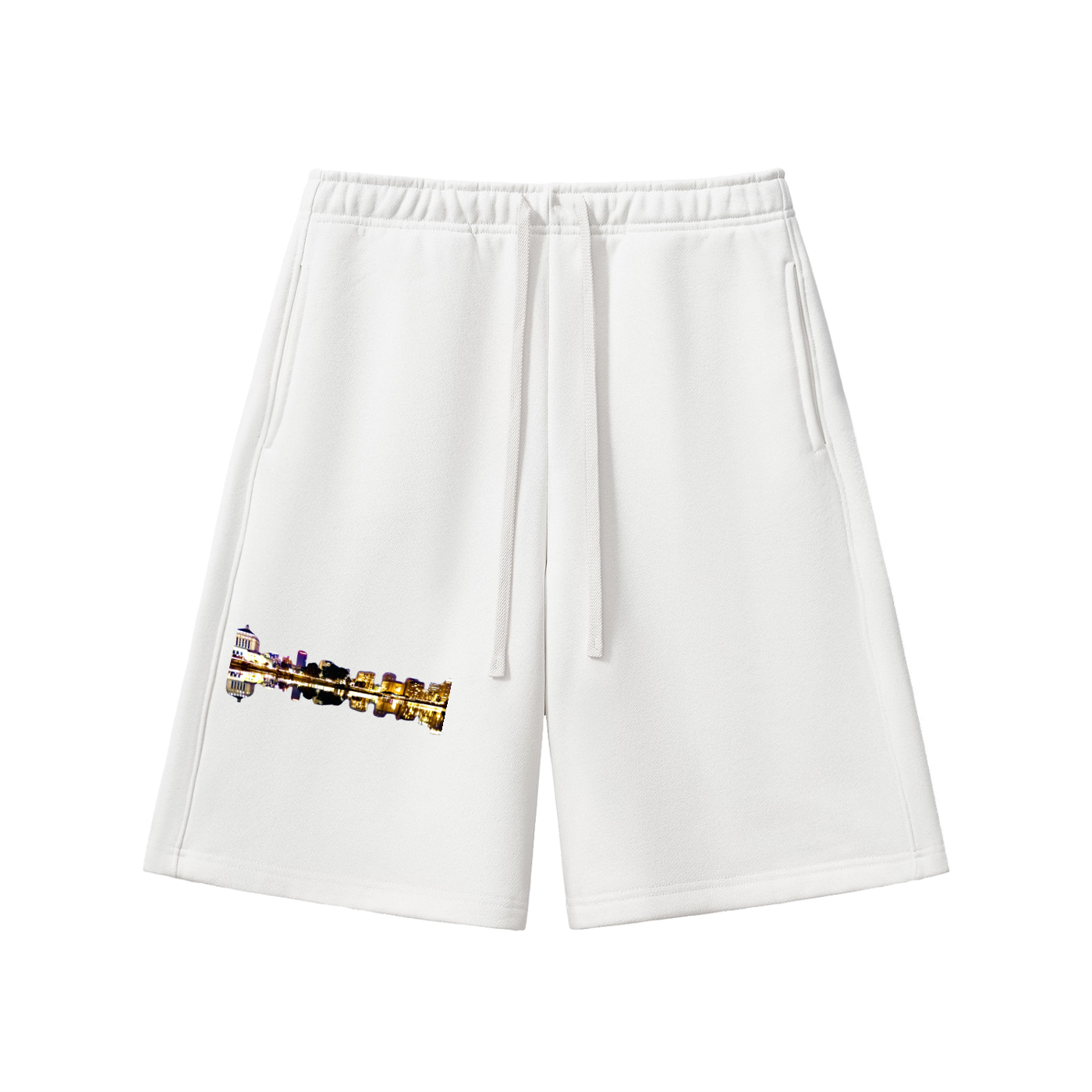 Oaklake: Essential Heavyweight Fleece Shorts - Finna Street Wear bay area streetwear