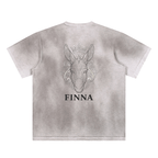 Donkey Sun Fade Hand-Painted T-Shirt
