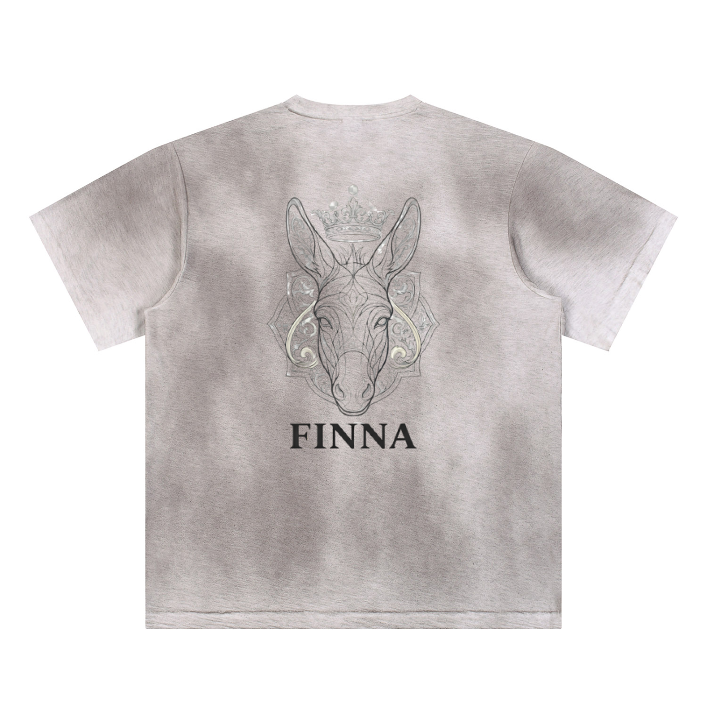 Donkey: Sun Fade Hand-Painted T-Shirt