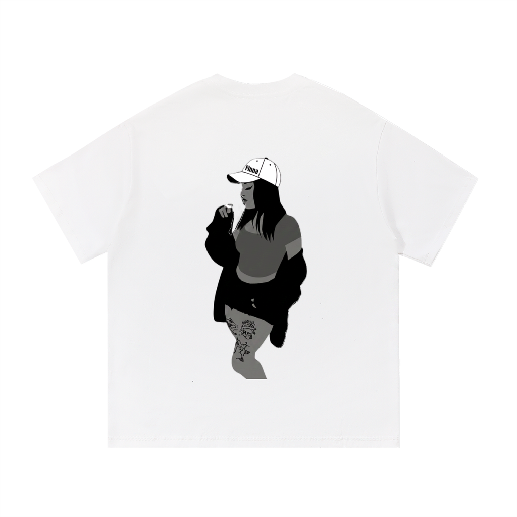 Homegirl: Essential Cotton T-Shirt - Finna Street Wear bay area streetwear