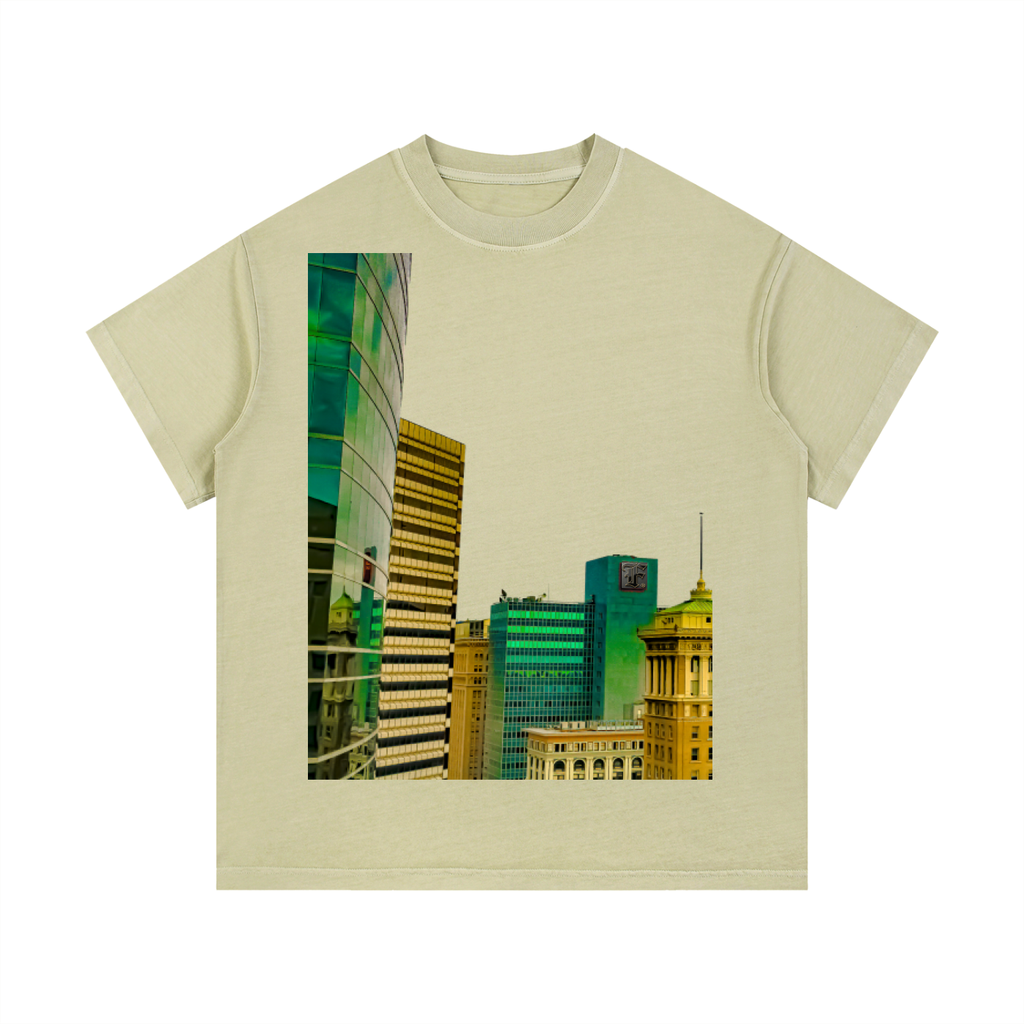 Oakline: Vintage Wash Cotton T-Shirt - Finna Street Wear bay area streetwear