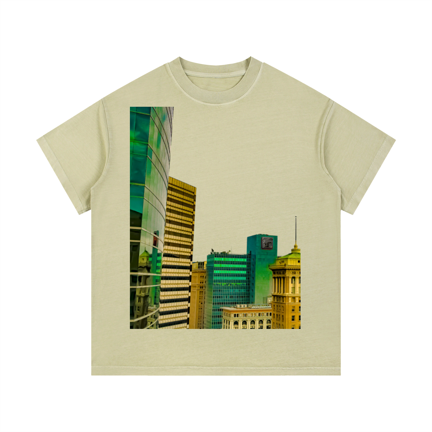 Oakline: Vintage Wash Cotton T-Shirt - Finna Street Wear bay area streetwear
