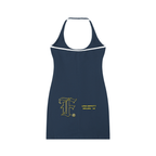 Oakgul: Women's Binding Tight Halter Dress - Finna Street Wear bay area streetwear