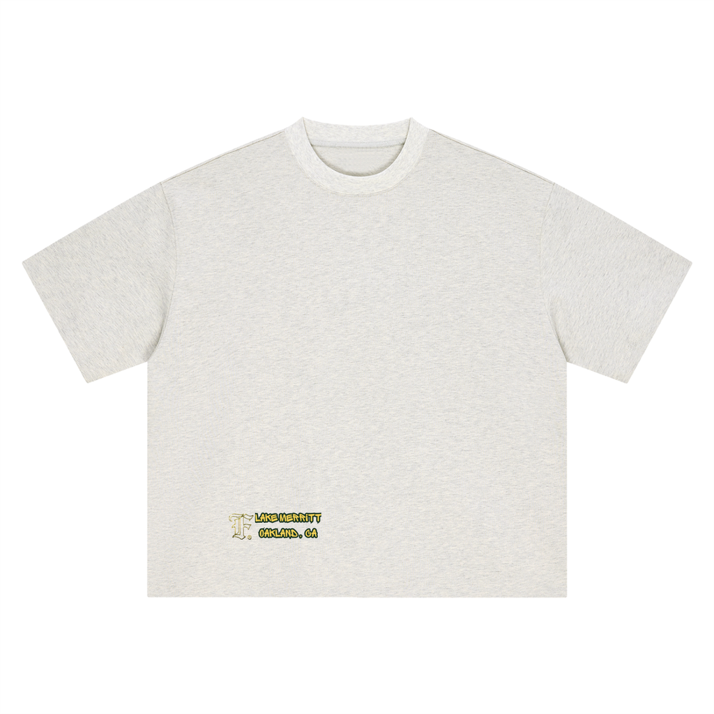 Oaklake: Boxy Oversized T-Shirt - Finna Street Wear bay area streetwear