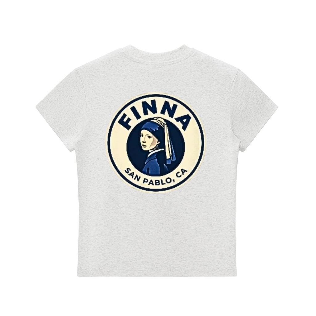 Homegirl: Essential Bodycon Crewneck T-Shirt - Finna Street Wear bay area streetwear