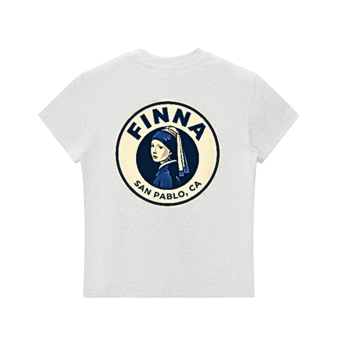 Homegirl: Essential Bodycon Crewneck T-Shirt - Finna Street Wear bay area streetwear