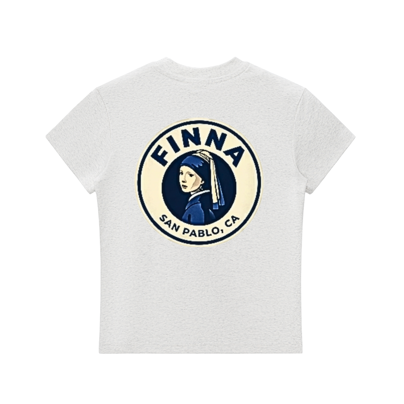Homegirl: Essential Bodycon Crewneck T-Shirt - Finna Street Wear bay area streetwear