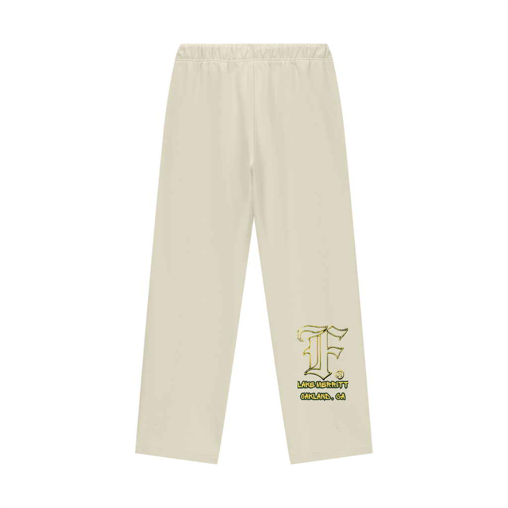 Oaklake: Heavyweight Fleece Straight Leg Pants - Finna Street Wear bay area streetwear