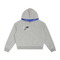 Coldstone: Contrast Plaid Boxy Zip Hoodie - Finna Street Wear bay area streetwear