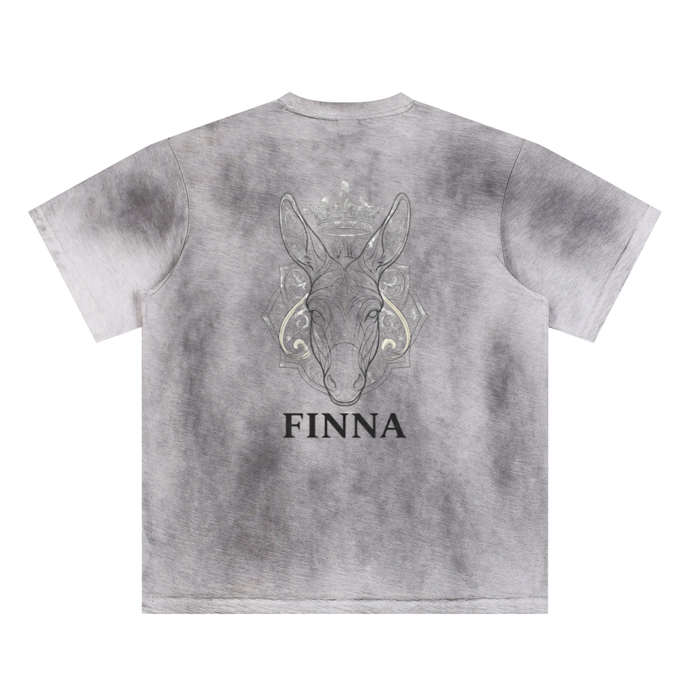 Donkey: Sun Fade Hand-Painted T-Shirt