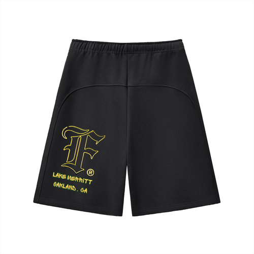 Oaklake: Essential Heavyweight Fleece Shorts - Finna Street Wear bay area streetwear