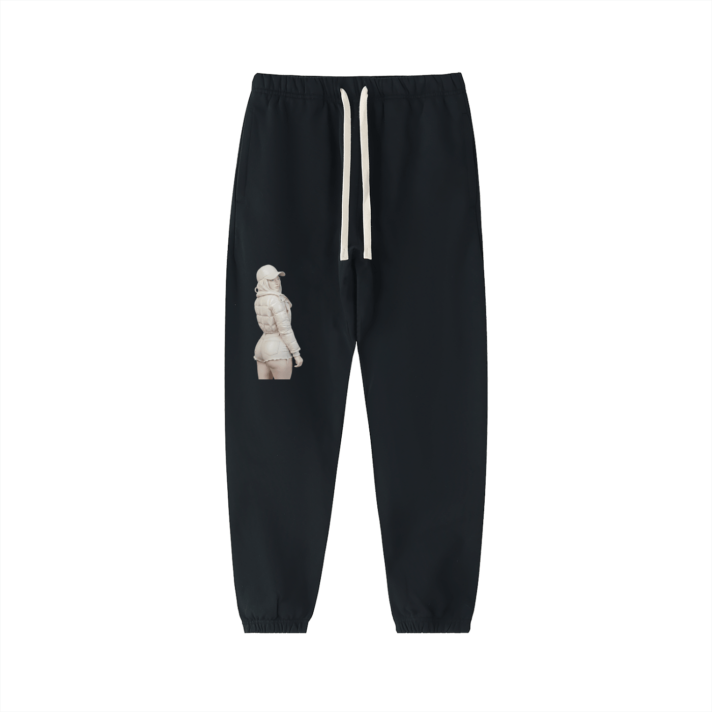 Cold Stone: Essential Heavyweight Cotton Sweatpants - Finna Street Wear bay area streetwear