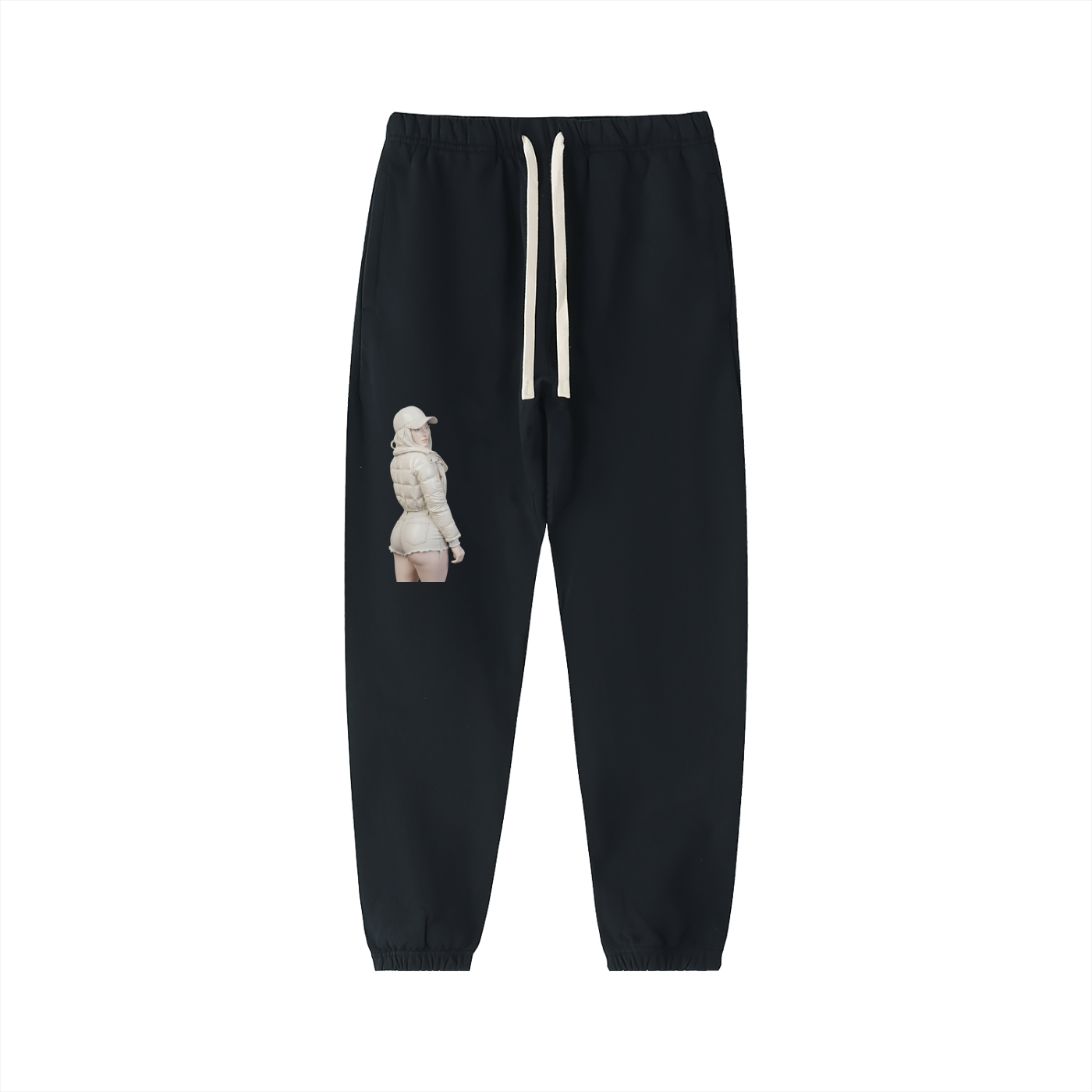 Cold Stone: Essential Heavyweight Cotton Sweatpants - Finna Street Wear bay area streetwear
