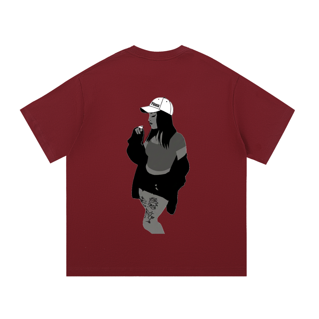 Homegirl: Essential Cotton T-Shirt - Finna Street Wear bay area streetwear