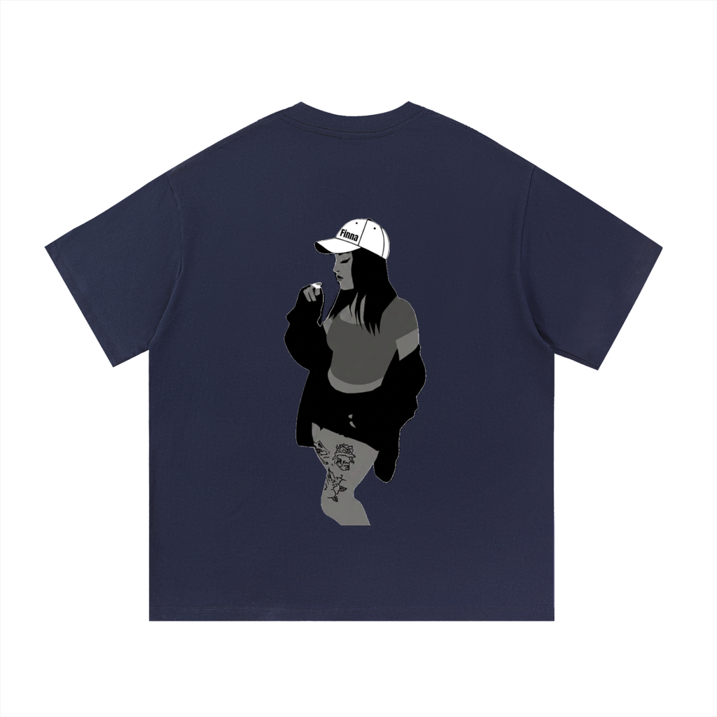 Homegirl: Essential Cotton T-Shirt - Finna Street Wear bay area streetwear