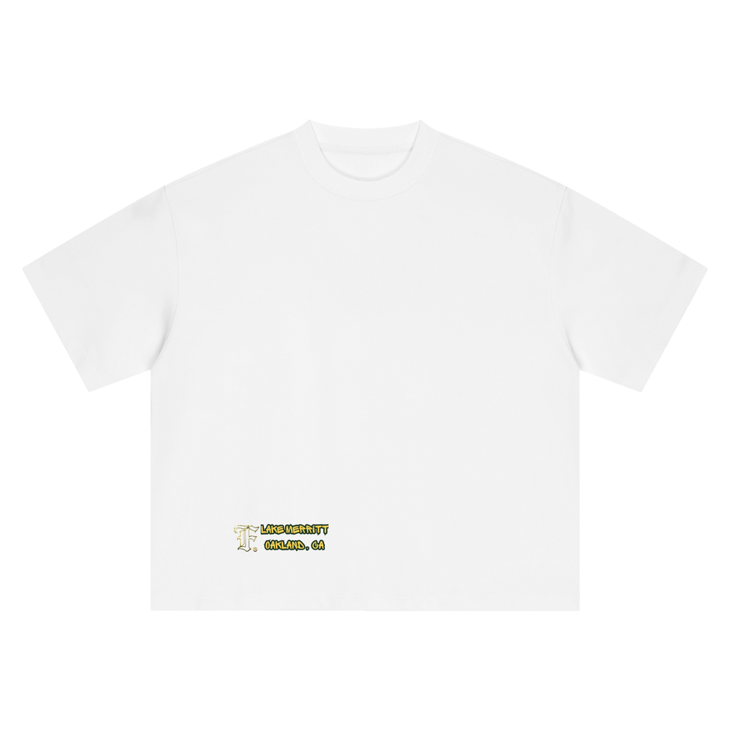 Oaklake: Boxy Oversized T-Shirt - Finna Street Wear bay area streetwear