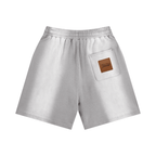 Donkey Sun Fade Distressed Shorts