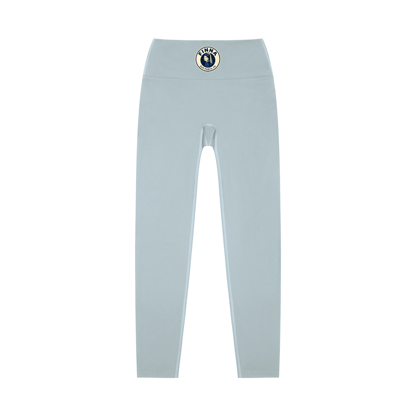 Babyblue: High-Waisted Yoga Leggings - Finna Street Wear bay area streetwear