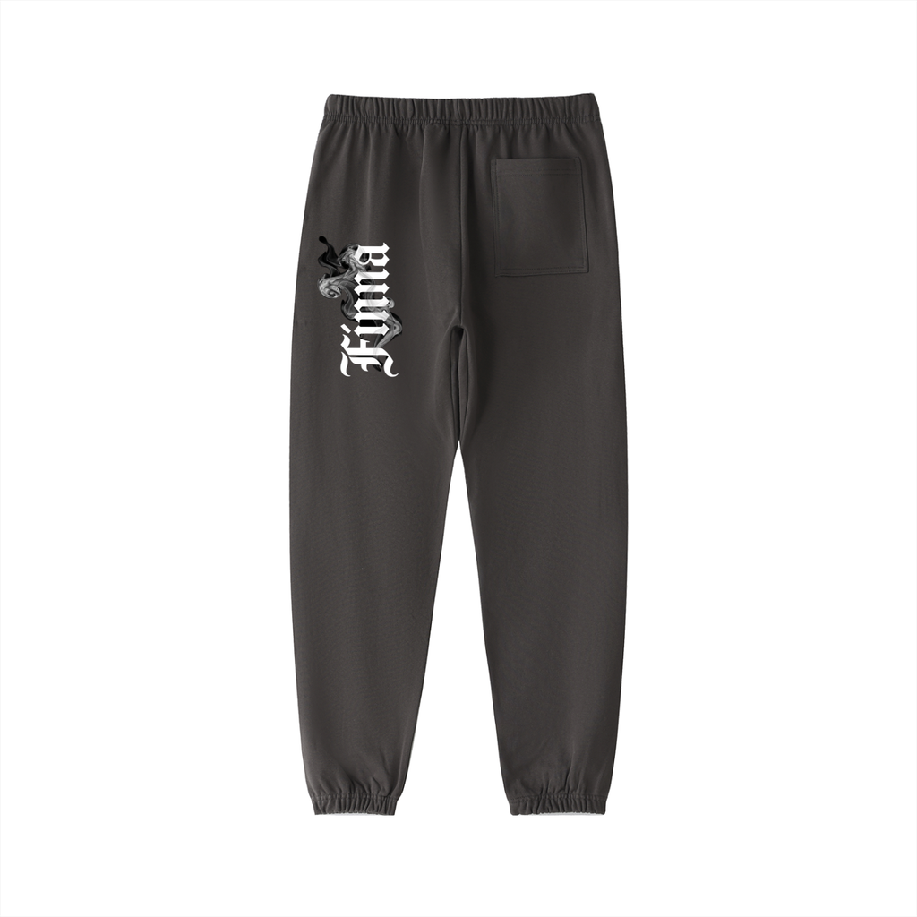 Cold Stone: Essential Heavyweight Cotton Sweatpants - Finna Street Wear bay area streetwear