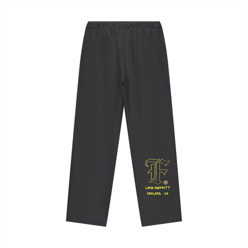 Oaklake: Heavyweight Fleece Straight Leg Pants - Finna Street Wear bay area streetwear