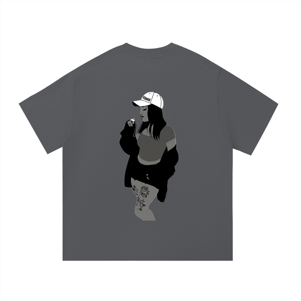 Homegirl: Essential Cotton T-Shirt - Finna Street Wear bay area streetwear
