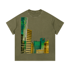 Oakline: Vintage Wash Cotton T-Shirt - Finna Street Wear bay area streetwear