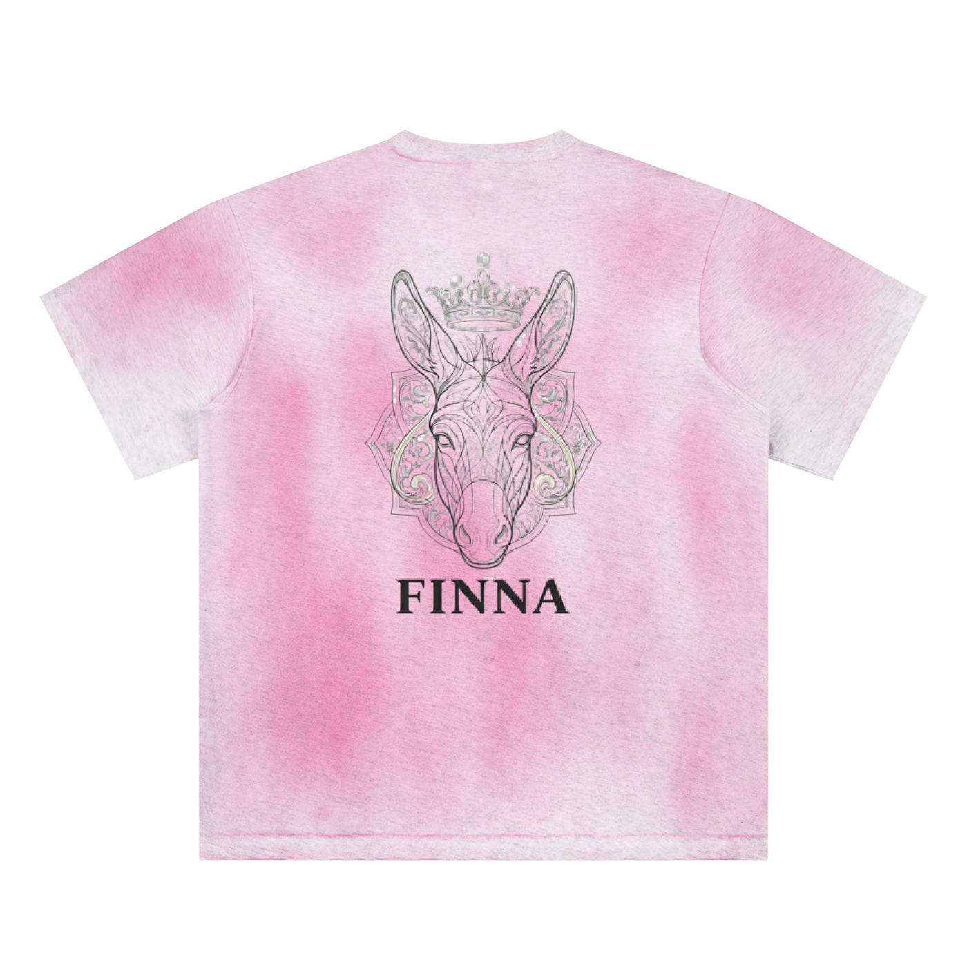 Donkey: Sun Fade Hand-Painted T-Shirt