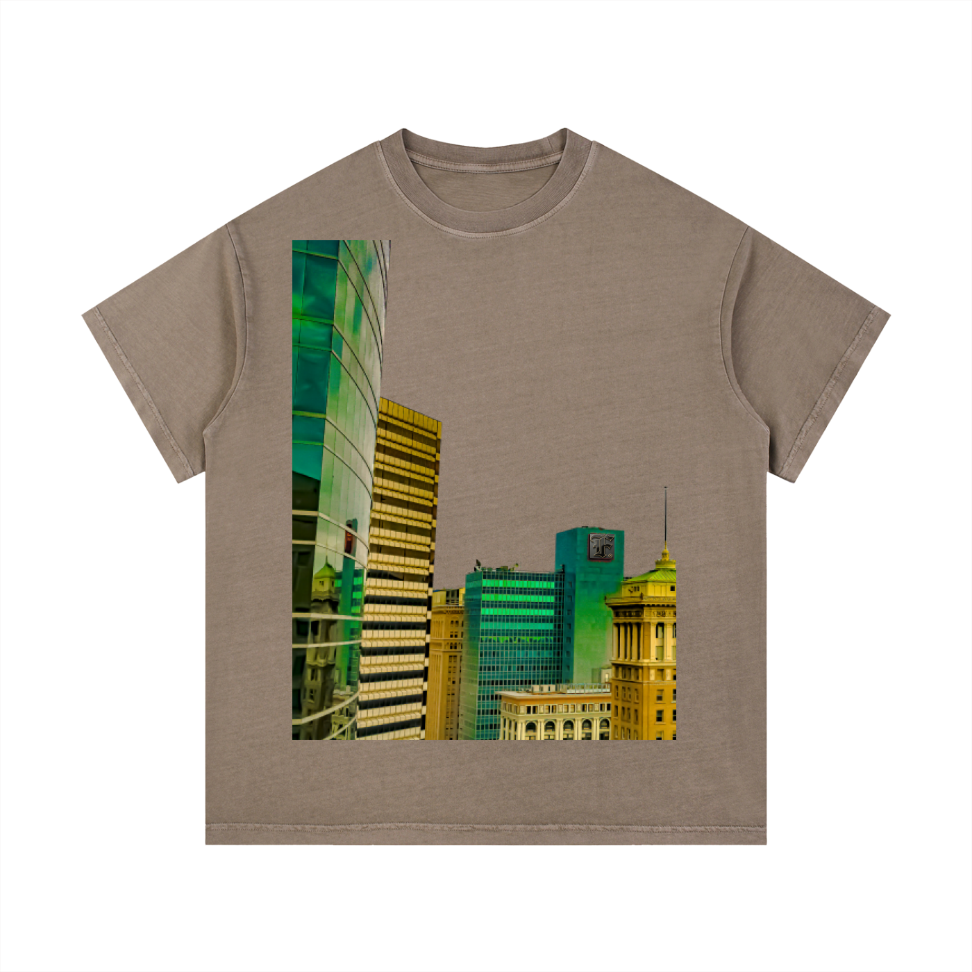 Oakline: Vintage Wash Cotton T-Shirt - Finna Street Wear bay area streetwear