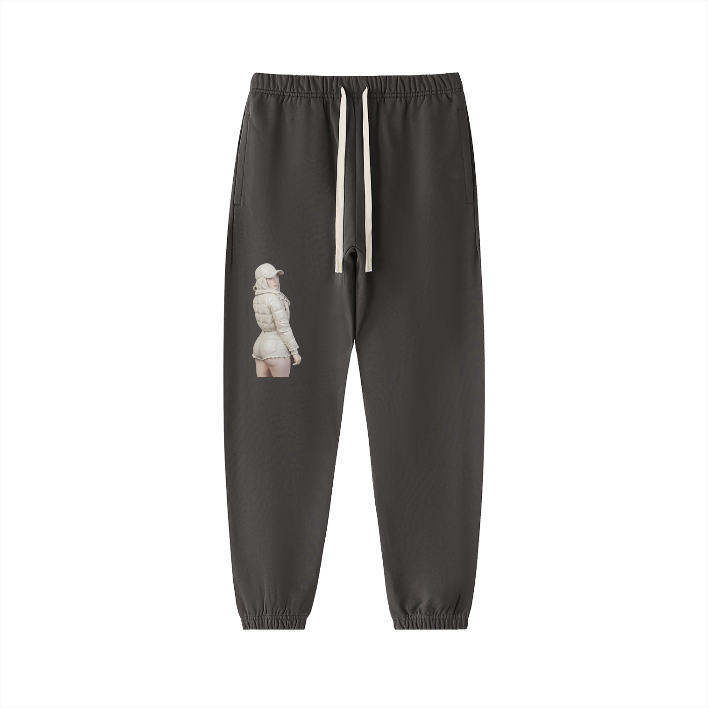 Cold Stone: Essential Heavyweight Cotton Sweatpants - Finna Street Wear bay area streetwear