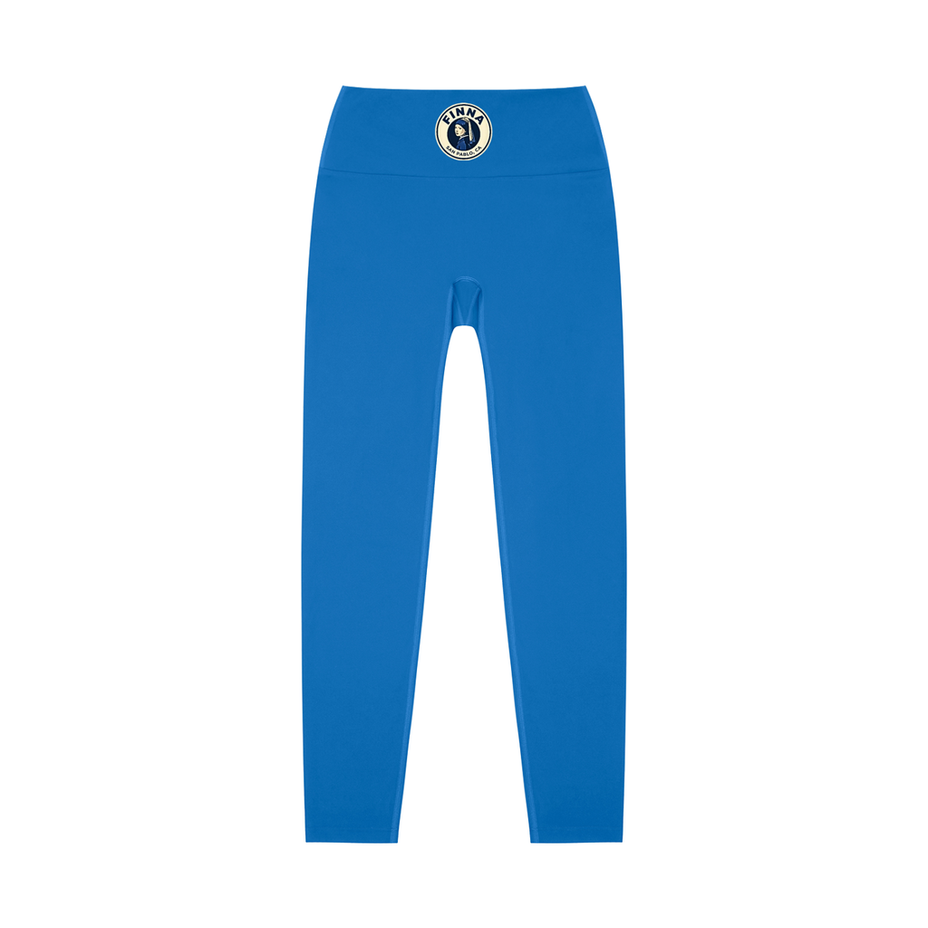 Babyblue: High-Waisted Yoga Leggings - Finna Street Wear bay area streetwear
