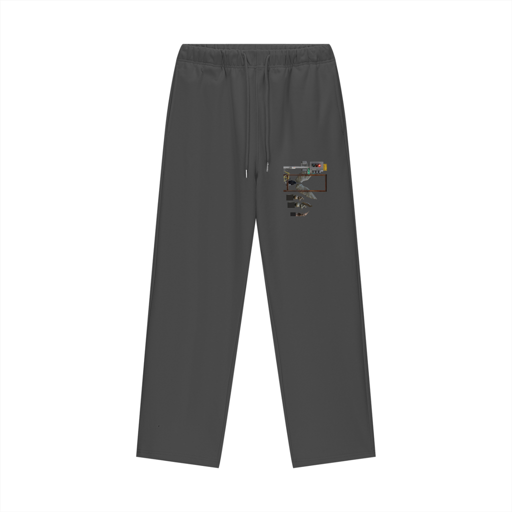 Downsac: Heavyweight Fleece Straight Leg Pants - Finna Street Wear bay area streetwear