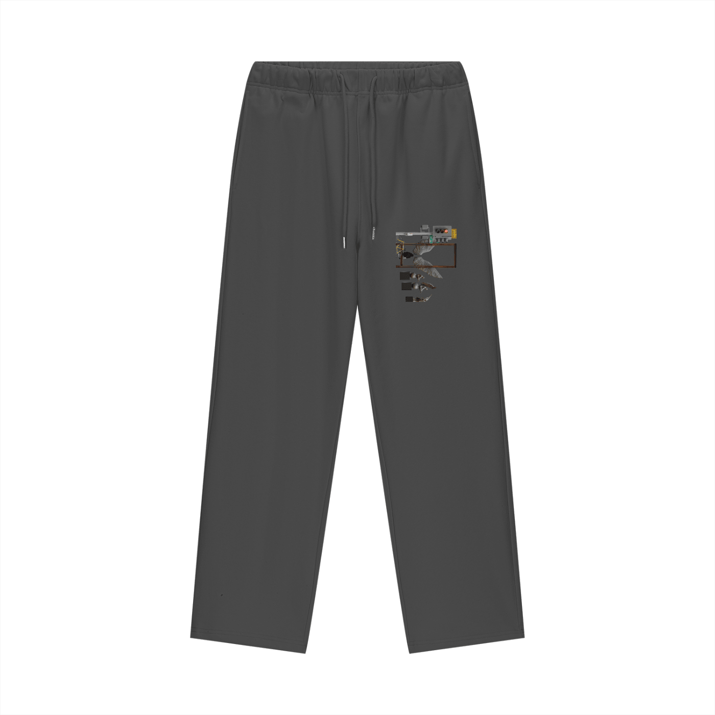 Downsac: Heavyweight Fleece Straight Leg Pants - Finna Street Wear bay area streetwear
