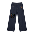 Spray Donkey Men's Loose Fit Wide Leg Jeans