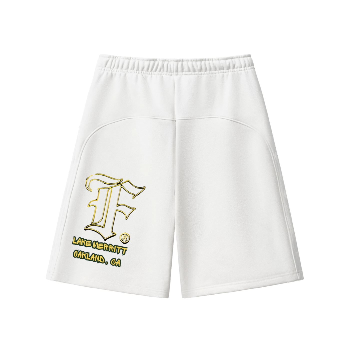 Oaklake: Essential Heavyweight Fleece Shorts - Finna Street Wear bay area streetwear