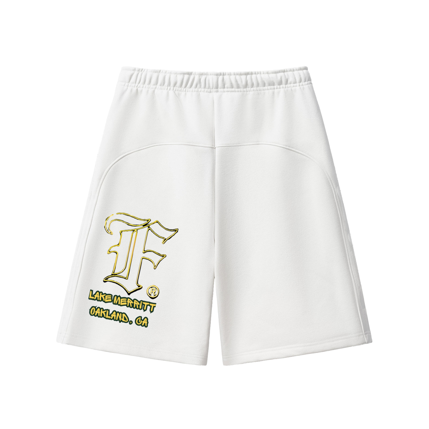 Oaklake: Essential Heavyweight Fleece Shorts - Finna Street Wear bay area streetwear