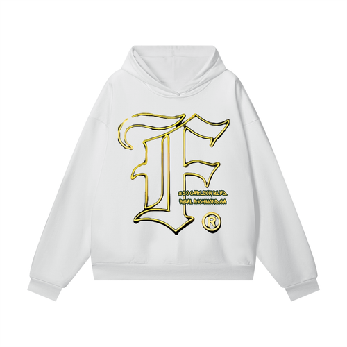 Realrich: Heavyweight Hidden Pocket Fleece Hoodie - Finna Street Wear bay area streetwear